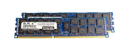 BD16GX21866MTR26 Black Diamond 32GB Kit (2 X 16GB) PC3-14900 DDR3-1866MHz ECC Registered CL13 240-Pin DIMM Dual Rank Memory