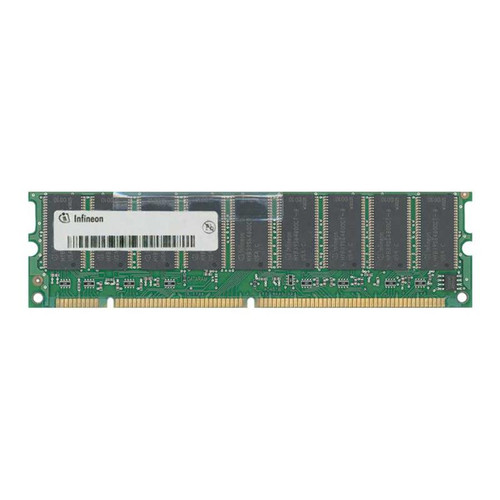 C3W04912021 Infineon 512MB PC133 133MHz ECC Unbuffered CL3 168-Pin DIMM Memory Module