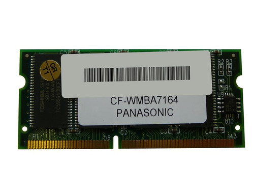 CF-WMBA7164 Panasonic 64MB PC66 66MHz Non-Parity Unbuffered 144-Pin SoDimm Memory Module