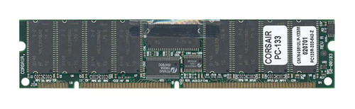 CM764S512LP-133/M Corsair 512MB PC133 133MHz ECC Registered CL3 3.3V 168-Pin DIMM Memory Module