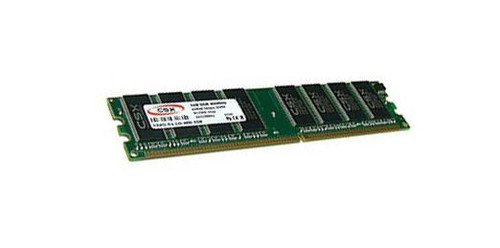 CSXO-D1-LO-333-64X8-512 CSX 512MB PC2700 DDR-333MHz non-ECC Unbuffered CL2.5 184-Pin DIMM 2.5V Memory Module