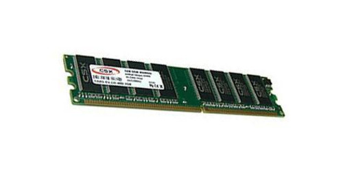 CSXO-D1-LO-400-32X8-512 CSX 512MB PC2700 DDR-333MHz non-ECC Unbuffered CL2.5 184-Pin DIMM 2.5V Memory Module