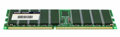 D21PA28A Super Talent 128MB PC2100 DDR-266MHz Registered ECC CL2.5 184-Pin DIMM 2.5V Memory Module