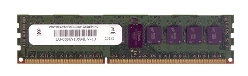 D3-68NN105MLV-13 Ventura 8GB PC3-14900 DDR3-1866MHz ECC Registered CL13 240-Pin DIMM 1.35V Low Voltage Memory Module