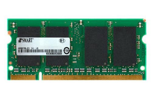 DC389B-A Smart Modular 256MB PC2700 DDR-333MHz non-ECC Unbuffered CL2.5 200-Pin SoDimm Memory Module