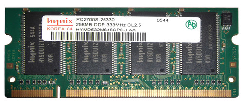 DC389B-PE Edge 256MB PC2700 DDR-333MHz non-ECC Unbuffered CL2.5 200-Pin SoDimm Memory Module