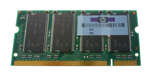 DC390X HP 512MB PC2700 DDR-333MHz non-ECC Unbuffered CL2.5 200-Pin SoDimm Memory Module