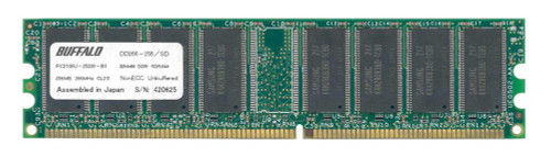 DD266-256/SD Buffalo 256MB PC2100 DDR-266MHz non-ECC Unbuffered CL2.5 184-Pin DIMM 2.5V Memory Module