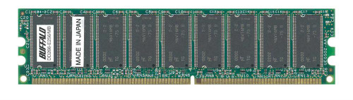 DD266-E256/MB Buffalo 256MB PC2100 DDR-266MHz ECC Unbuffered CL2.5 184-Pin DIMM Memory Module