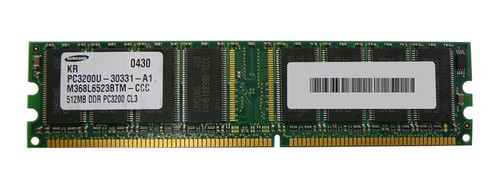 DF510AV-AA Memory Upgrades 512MB Kit (2 X 256MB) PC3200 DDR-400MHz non-ECC Unbuffered CL3 184-Pin DIMM Memory