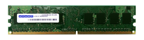 DR266764X64 Avant 512MB PC2-5300 DDR2-667MHz non-ECC Unbuffered CL5 240-Pin DIMM Dual Rank Memory Module