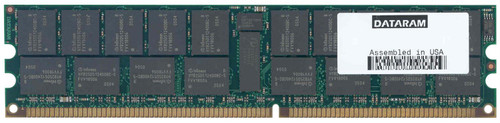 DRG300T/1024 Dataram 1GB Kit (2 X 512MB) PC2100 DDR-266MHz Registered ECC CL2.5 184-Pin DIMM 2.5V Memory