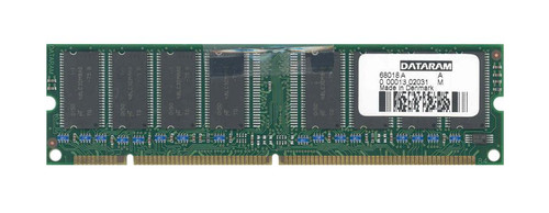 DTM68018A Dataram 512MB PC133 133MHz non-ECC Unbuffered CL3 168-Pin DIMM Memory Module