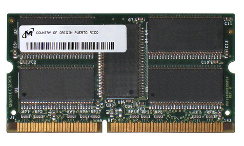 DTP67038A Micron 512MB ECC 144-Pin SDRAM SoDimm Memory Module