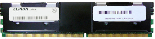 EBE81FF4ABHR-6E-F Elpida 8GB PC2-5300 DDR2-667MHz ECC Fully Buffered CL5 240-Pin DIMM Dual Rank Memory Module