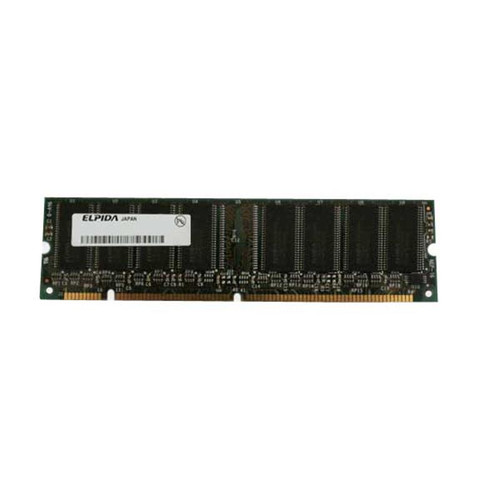 EBS52UC8APFA-7A Elpida 512MB PC133 133MHz non-ECC Unbuffered CL3 168-Pin DIMM Memory Module