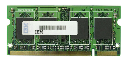 FRU73P3843 IBM 512MB PC2-4200 DDR2-533MHz non-ECC Unbuffered CL4 200-Pin SoDimm Memory Module