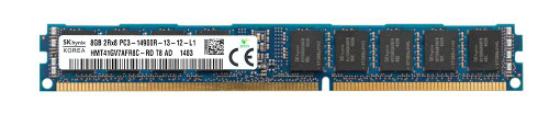 HMT41GV7AFR8C-RDT8 Hynix 8GB PC3-14900 DDR3-1866MHz ECC Registered CL13 240-Pin DIMM Very Low Profile (VLP) Dual Rank Memory Module