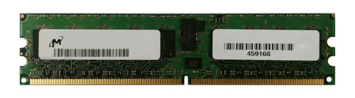 HT18HTF6472Y-40EB2 Micron 512MB PC2-3200 DDR2-400MHz ECC Registered CL3 240-Pin DIMM Single Rank Memory Module