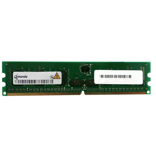 HY72T64300EP-25F-B2 Qimonda 512MB PC2-6400 DDR2-800MHz ECC Registered w/ Parity CL5 240-Pin DIMM Single Rank Memory Module