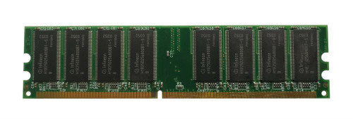 HYB25D256800BT-5 Infineon 512MB PC2700 DDR-333MHz ECC Unbuffered CL2.5 184-Pin DIMM Memory Module