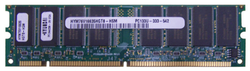 HYM76V16635HGT8-HSM Hyundai 128MB PC133 133MHz non-ECC Unbuffered CL3 168-Pin DIMM Memory Module