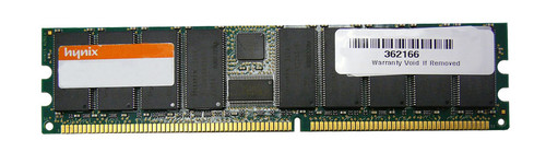 HYMD132G725E4-M Hynix 256MB PC2100 DDR-266MHz Registered ECC CL2.5 184-Pin DIMM 2.5V Memory Module