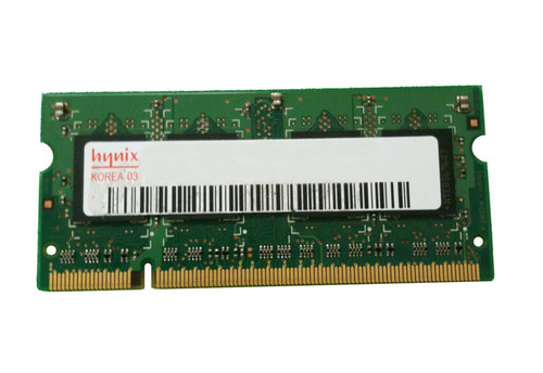 HYMP564S64CP6-Y5AB-0 Hynix 512MB PC2-5300 DDR2-667MHz non-ECC Unbuffered CL5 200-Pin SoDimm Dual Rank Memory Module
