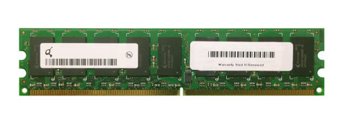 HYS72T64900EU-2.5-B2 Qimonda 512MB PC2-6400 DDR2-800MHz ECC Unbuffered CL6 240-Pin DIMM Single Rank Memory Module