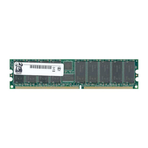 INT6472DDR4 Viking 512MB PC3200 DDR-400MHz ECC Unbuffered CL3 184-Pin DIMM Dual Rank Memory Module