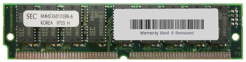 KMM5368105BK-6 Samsung 32MB EDO ECC Parity 60ns 5v 8x36 72-Pin SIMM Memory Module