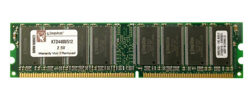 KTD4400/512 Kingston 512MB PC2100 DDR-266MHz non-ECC Unbuffered CL2.5 184-Pin DIMM 2.5V Memory Module for Dell 311-1325;
