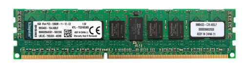 KTL-TS316S/8G Kingston 8GB PC3-12800 DDR3-1600MHz ECC Registered CL11 240-Pin DIMM Single Rank Memory Module