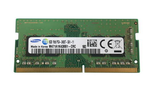 M471A1K43BB1-CRC Samsung 8GB PC4-19200 DDR4-2400MHz non-ECC Unbuffered CL17 260-Pin SoDimm 1.2V Single Rank Memory Module