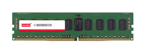 M4RR-8GSQXC0G-DE84 InnoDisk 8GB PC4-17000 DDR4-2133MHz Registered ECC CL15 288-Pin DIMM 1.2V Dual Rank Memory Module