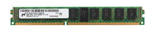 MT18JDF1G72PZ-1G9 Micron 8GB PC3-14900 DDR3-1866MHz ECC Registered CL13 240-Pin DIMM Very Low Profile (VLP) Memory Module