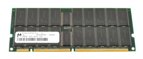 MT36LDT3272G-5 Micron 256MB EDO ECC Buffered 50ns 168-Pin DIMM Memory Module