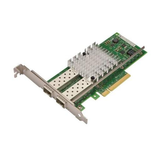 02094N Dell Dual-Ports SFP+ 10Gbps 10 Gigabit Ethernet PCI Express 2.0 x8 Converged Server Network Adapter by Intel