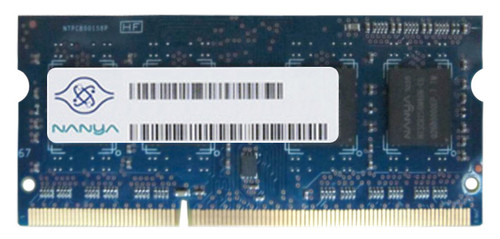 NANYA/3RD-12594 Nanya 8GB PC3-12800 DDR3-1600MHz non-ECC Unbuffered CL11 204-Pin SoDimm Dual Rank Memory Module