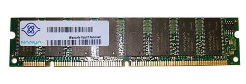 NT128S64V88C1G-7K Nanya 128MB PC133 133MHz non-ECC Unbuffered CL3 168-Pin DIMM Memory Module