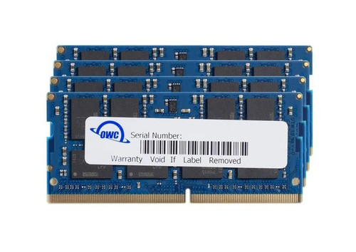 OWC2666DDR4S64S OWC 64GB Kit (4 x 16GB) PC4-21300 DDR4-2666MHz non-ECC Unbuffered CL19 260-Pin SoDimm 1.2V Dual Rank Memory P/ N