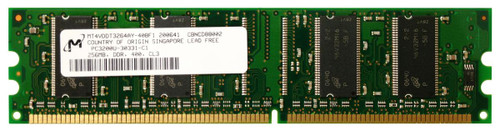 P5300U#ABA-AA Memory Upgrades 512MB Kit (2 X 256MB) PC3200 DDR-400MHz Non-ECC Unbuffered CL3 184-Pin DIMM Memory