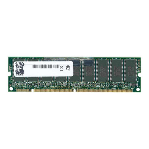 PC13332X64-CL3 Viking 256MB PC133 133MHz non-ECC Unbuffered CL3 168-Pin DIMM Memory Module