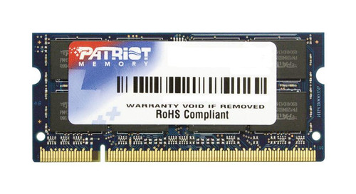 PSA2512G4PB Patriot Signature 512MB PC2-4200 DDR2-533MHz non-ECC Unbuffered CL4 200-Pin SoDimm Memory Module
