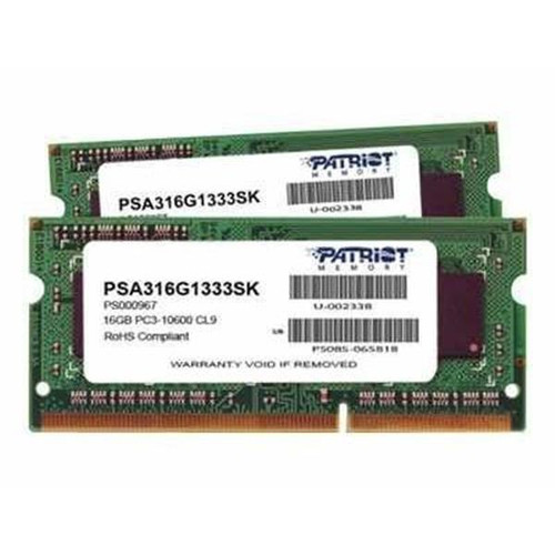 【メモリ】Patriot DDR3 PC3-10600 16GB [4GBx4]