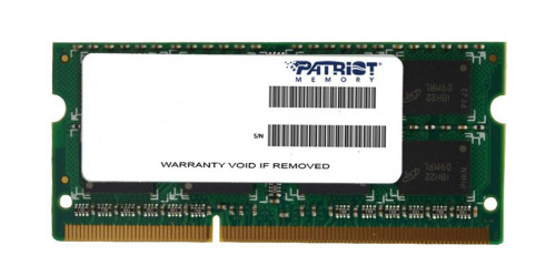PSD256333S Patriot Signature 256MB PC2700 DDR-333MHz non-ECC Unbuffered CL2.5 200-Pin SoDimm Memory Module