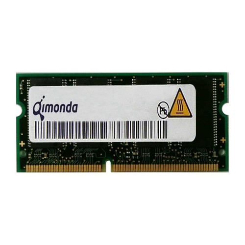 QIMONDA/3RD-536 Qimonda 512MB PC133 133MHz non-ECC Unbuffered CL3 144-Pin SoDimm Memory Module