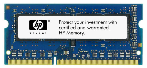 QP013AA#AC3 HP 8GB PC3-10600 DDR3-1333MHz non-ECC Unbuffered CL9 204-Pin SoDimm Dual Rank Memory Module