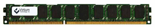 VL33B1K68F-F8S Virtium 8GB PC3-8500 DDR3-1066MHz ECC Registered CL7 240-Pin DIMM Ultra Low Profile (ULP) Dual Rank Memory Module