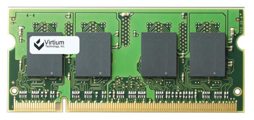 VL470T3253-CC Virtium 256MB PC2-3200 DDR2-400MHz non-ECC Unbuffered CL3 200-Pin SoDimm Memory Module
